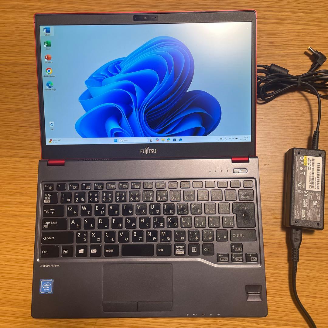 値下げOffice付高性能！富士通 LIFEBOOK U937すぐ使える！ LIFEBOOK U 極軽極薄FUJITSU U937 □MS Office 2021/ Win11/FHD