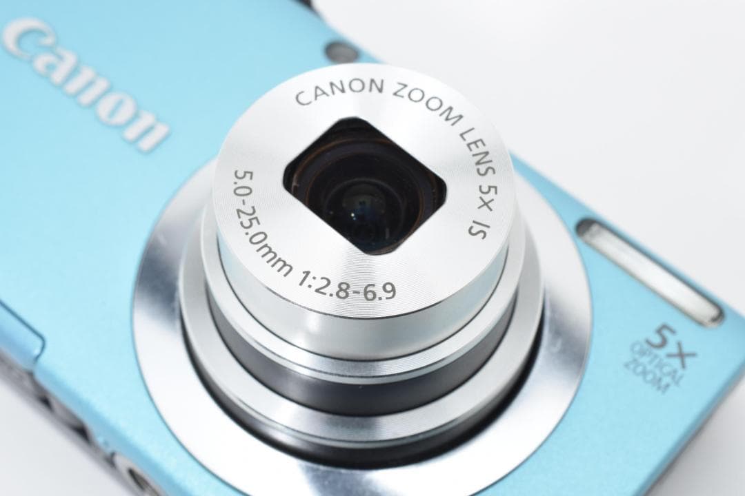 美品 キャノン Canon PowerShot A2400 IS ブルー 594 - メルカリ