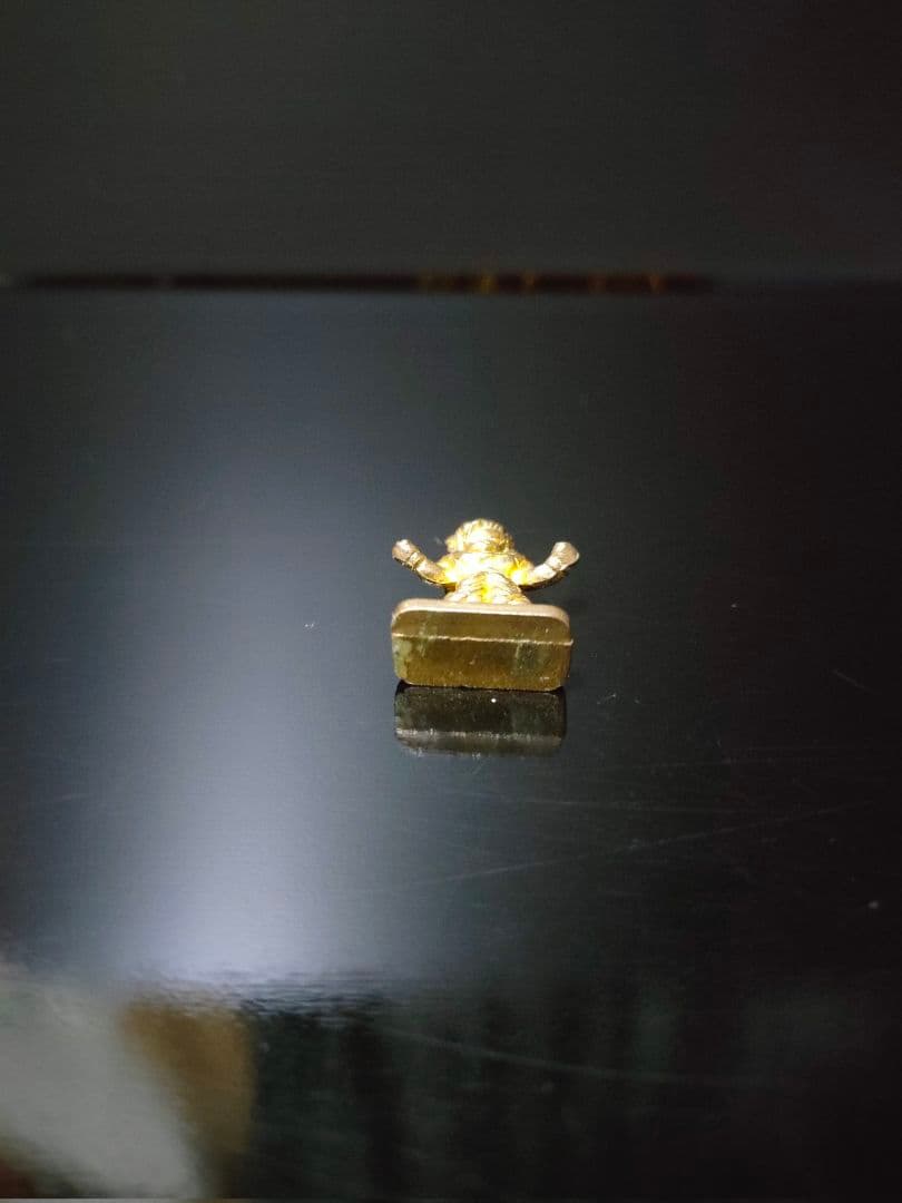 【超希少】ドラ消し ドラゴンボール 孫悟飯 スーパーサイヤ人2 ゴールド金 当時