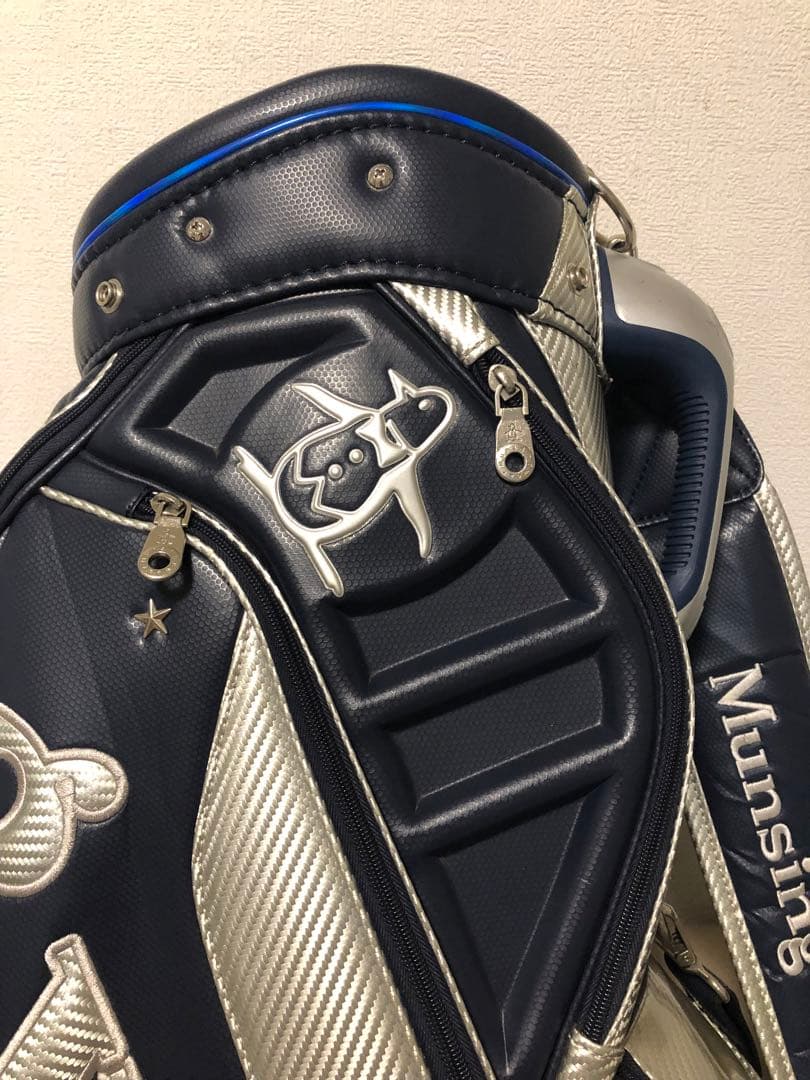 送料込み】激レア 廃盤希少品 マンシングウェア 高級キャディバッグ