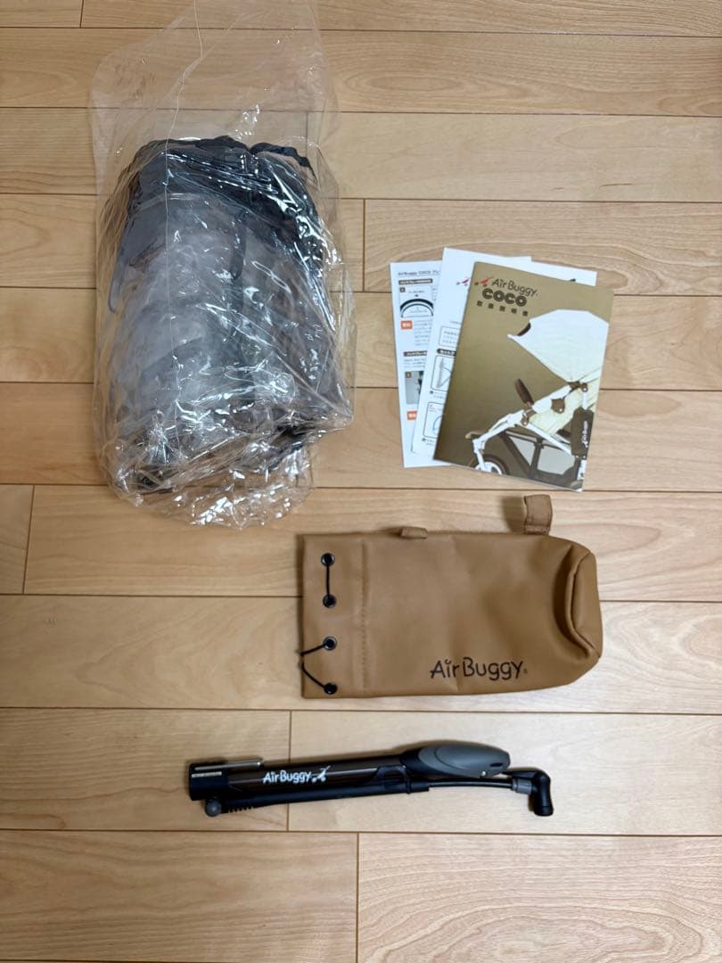 エアバギー ココブレーキ カスタム ベビーカー バニラブラン
