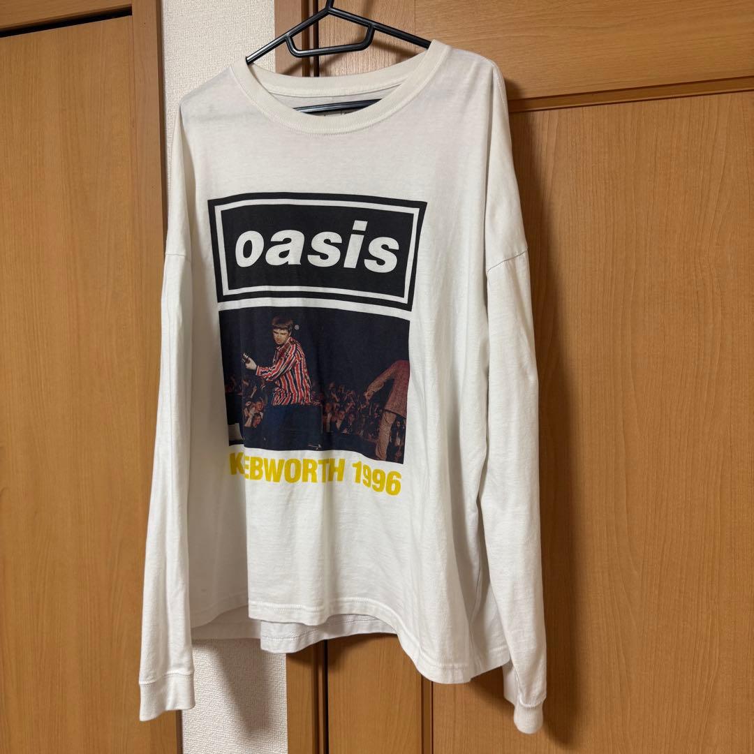 oasis 1996 ロングスリーブ 長袖Tシャツ Lサイズ