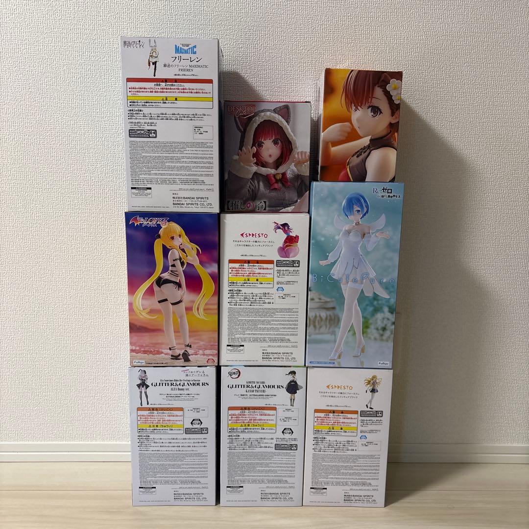 美少女フィギュア9点セット