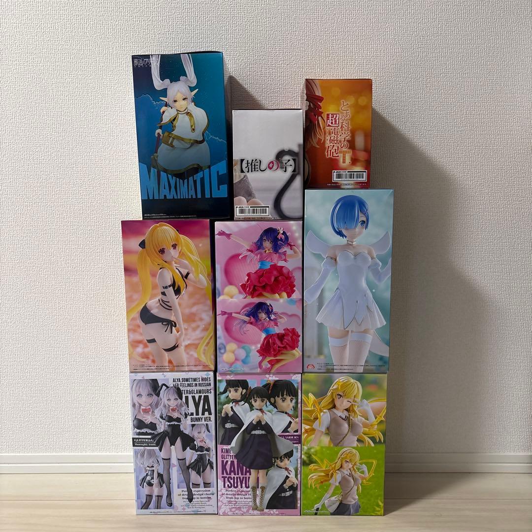 美少女フィギュア9点セット