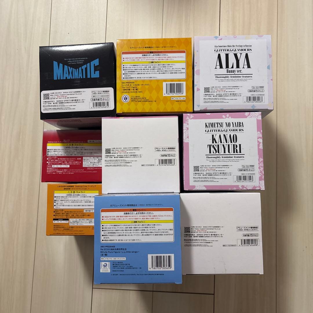 美少女フィギュア9点セット