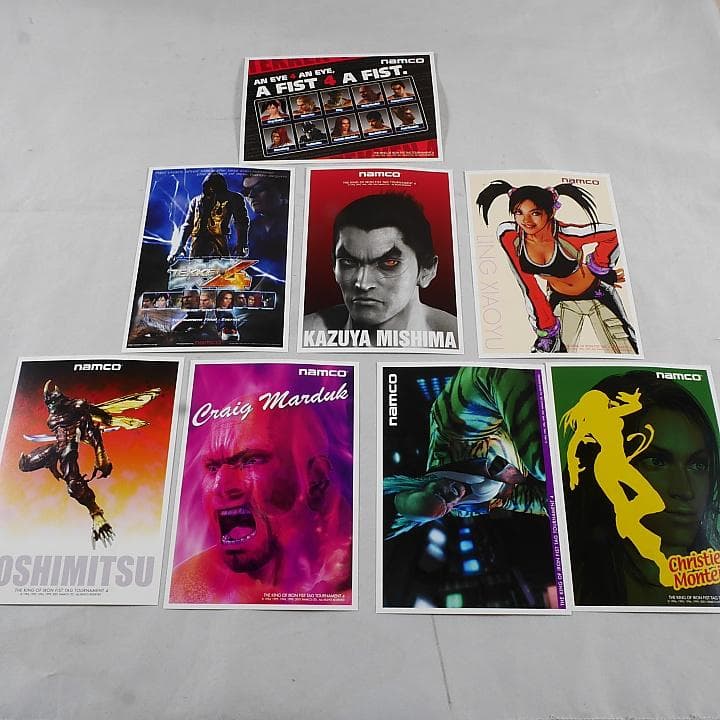 ナムコ 鉄拳4 非売品ポストカード全8種セット 新品 NAMCO - メルカリ