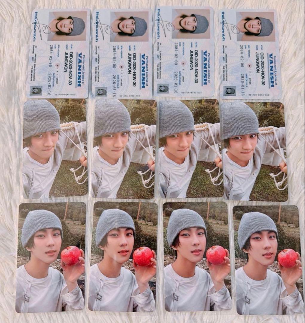 ENHYPEN SIN VANISH FUGITIVES トレカ ジョンウォン - メルカリ