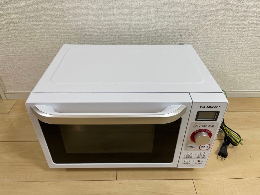 【早い者勝ち】SHARP 電子レンジ RE-TF1-W 中古 電子レンジ RE-TF1-W ホワイト系 [18L /50/60Hz] SHARP｜シャープ 通販