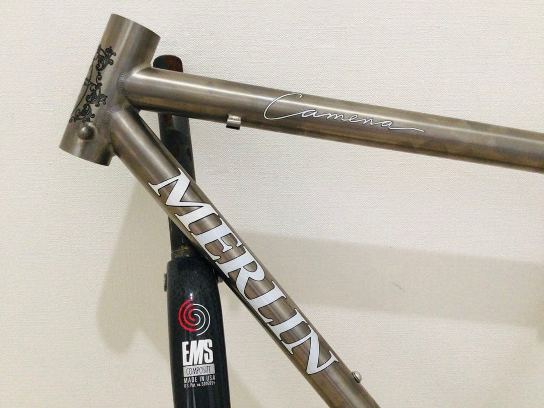 USA MERLIN Camena チタン ロード フレームセット XS 未使用 - メルカリ