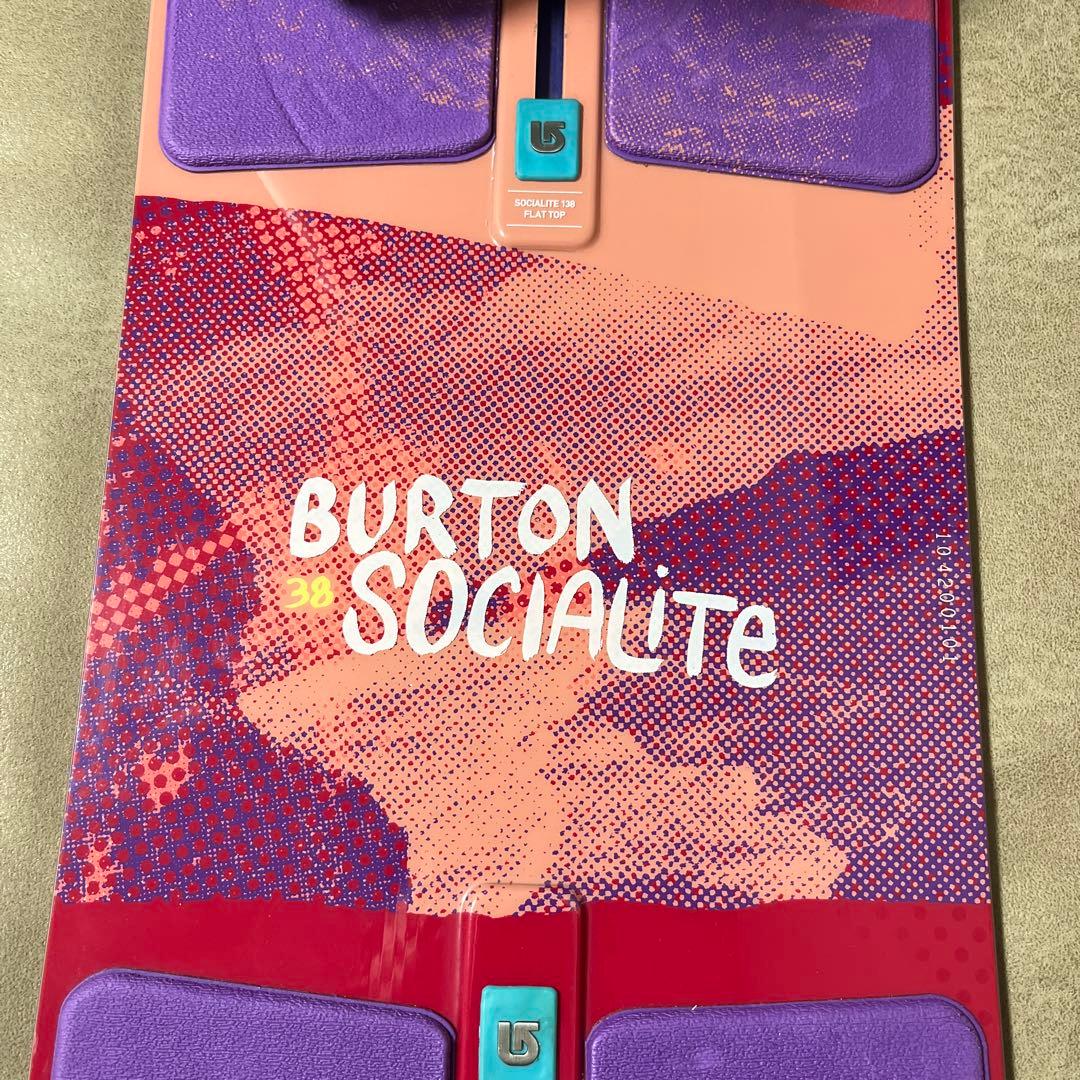 BURTON SOCIALITE 138×SIMS LINK REBORN M - メルカリ