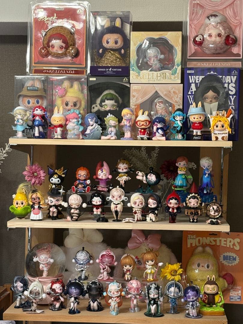 お値引き可能popmart 正規品ぬいキー　フィギュアセット POP MART（ポップマート） ラッピングOPあり 正規品保証 THE MONSTERS