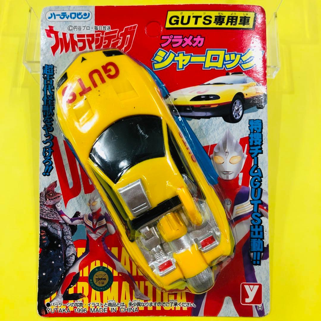 レア☆未開封 ウルトラマンティガ GUTS専用車 プラメカ シャーロック