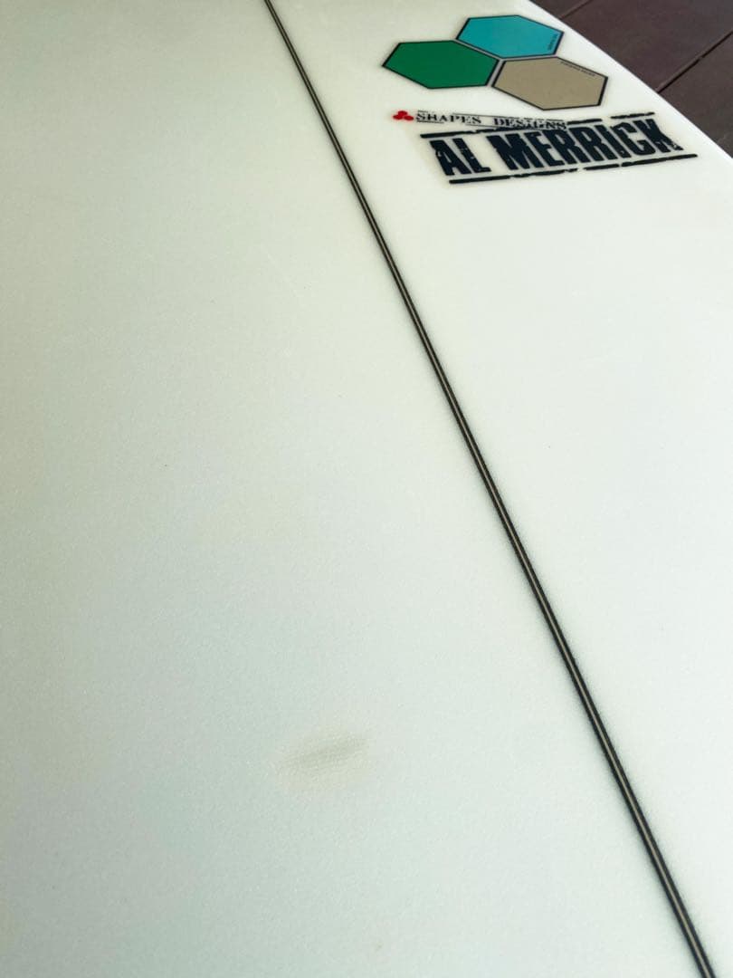 アルメリック WEIRDO RIPPER 5'6 中古（ノーズ凹み・リペアあり