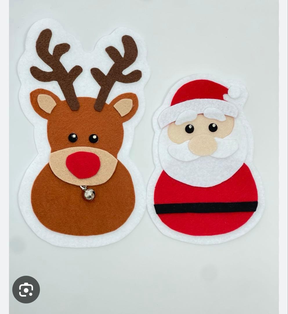 Kirkland Santa's Visit クリスマス磁器製装飾品