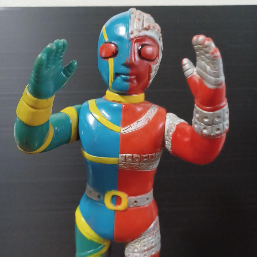 当時物　タカトク製「人造人間キカイダー」希少ソフビフィギュア