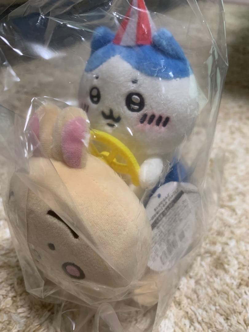 ちいかわらんど　ぴーぽぽぬいぐるみ　ちいかわ　ハチワレ　うざき　3体セット