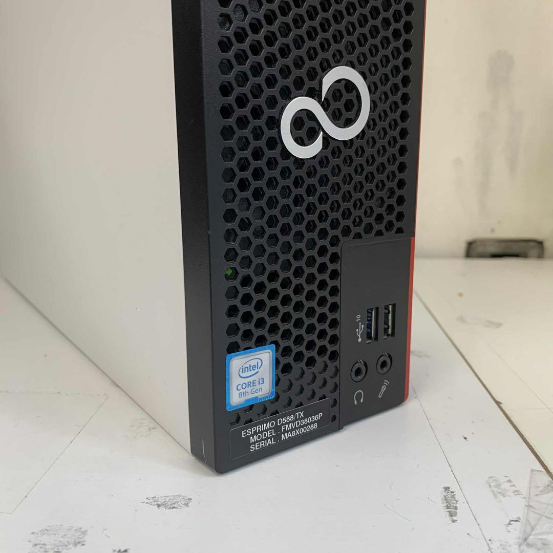 884 富士通 ESPRIMO D588/TX i3-8100 8GB 256 - メルカリ