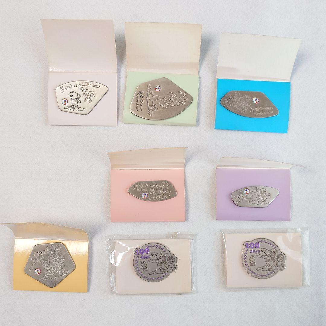 日韓ワールドカップ ピンバッジ まとめ売り 朝日新聞 カウントダウン