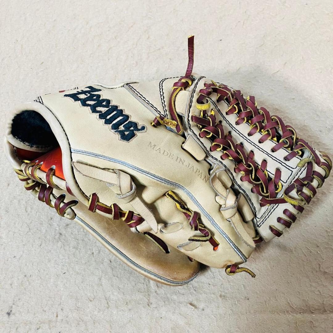 希少】Zeems SV527CBN グローブ キャメル ジームス 小指二本可能