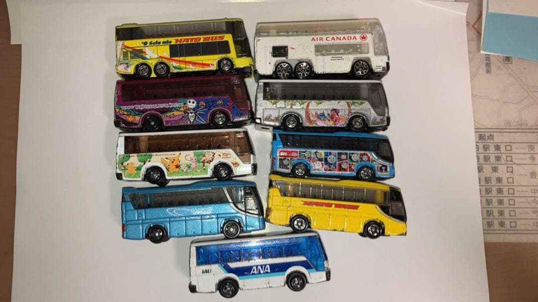 ジャンク】 トミカまとめ売り バス - メルカリ