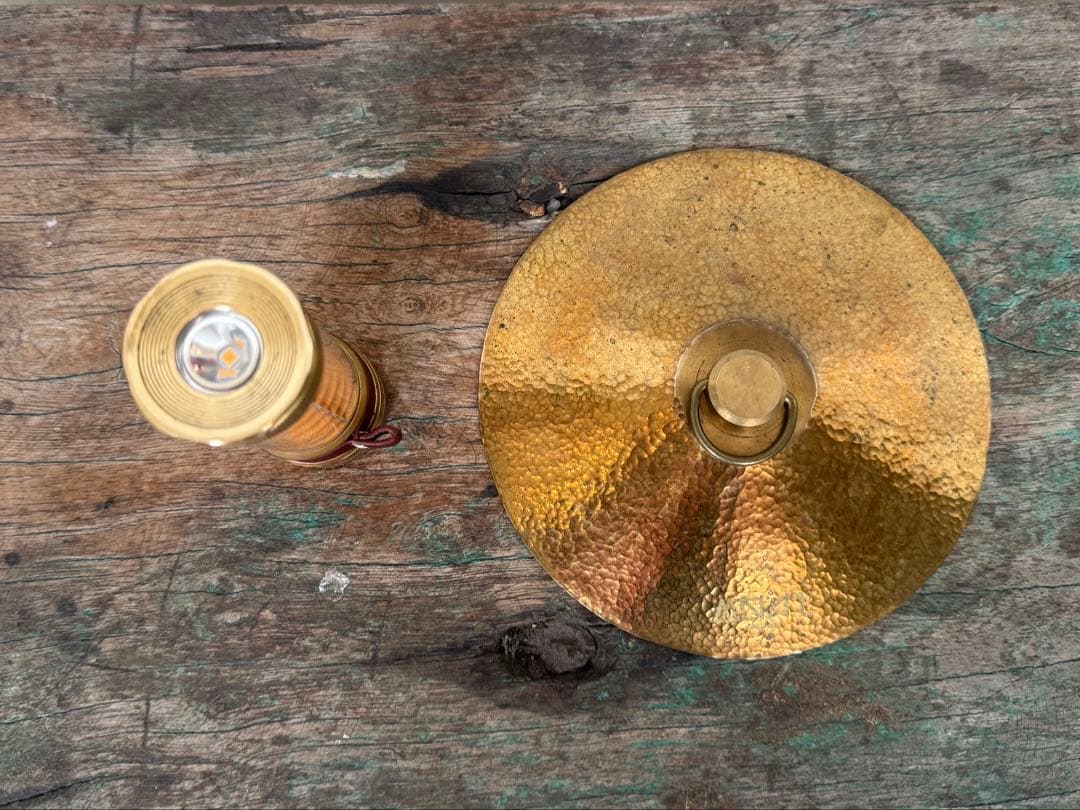 BAREBONES ベアボーンズ エジソンライト moai 真鍮シェード付き - メルカリ