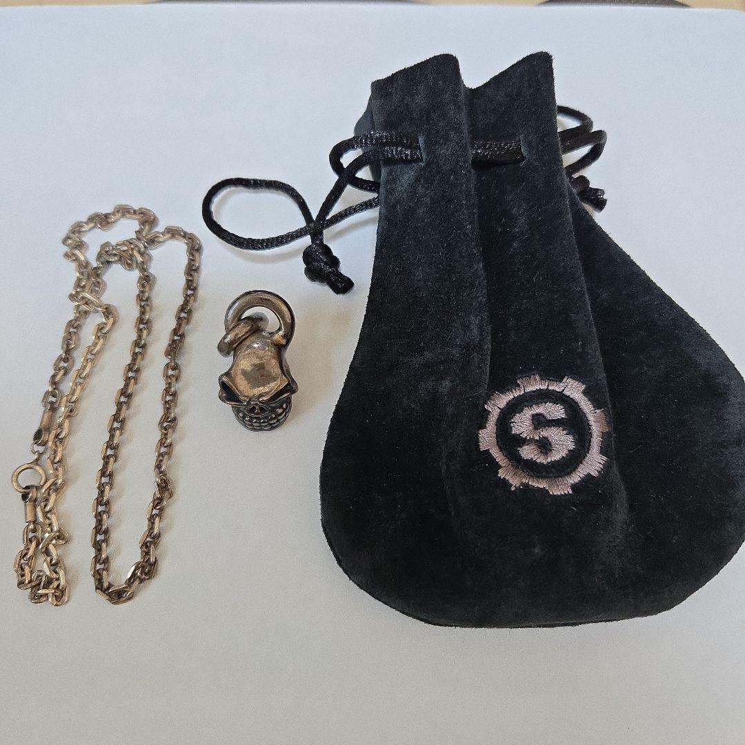 スターリンギア　マイクロスカルペンダント　シルバー925 スターリンギア マイクロスカルペンダント w/ダイヤ | ジュエリー