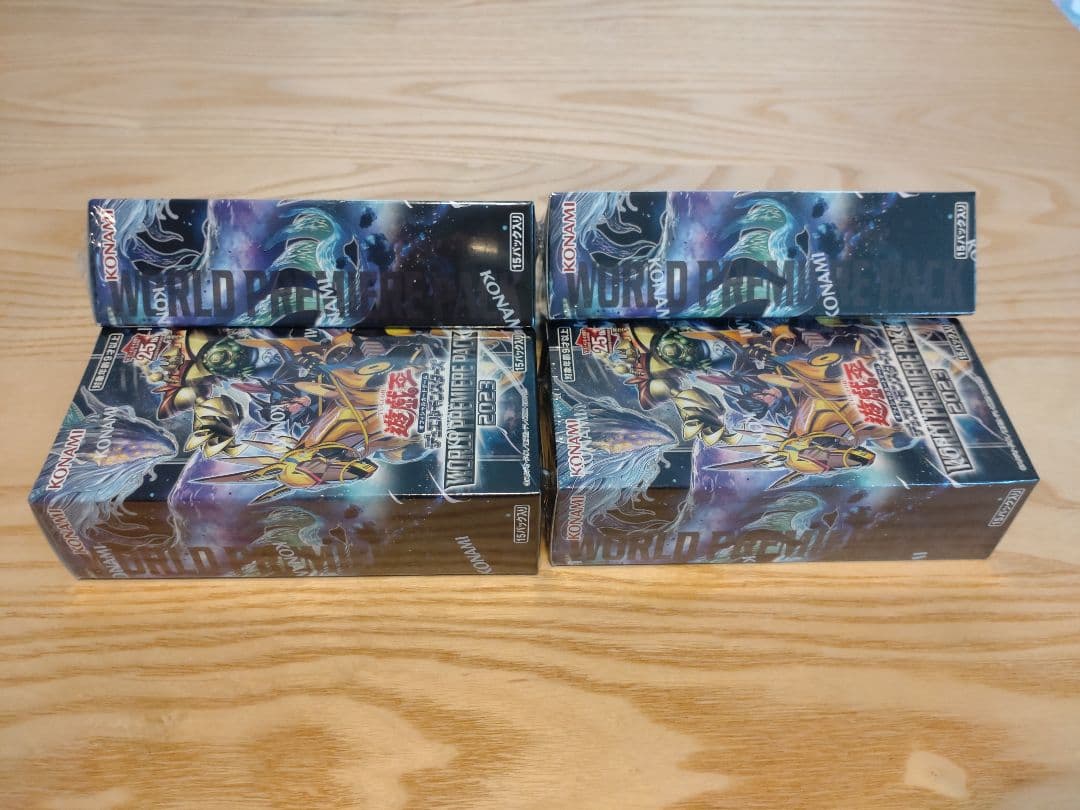 【シュリンク付／未開封4BOX】WORLD PREMIERE PACK 2023