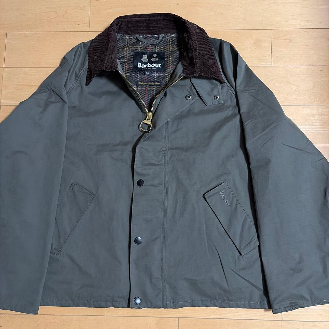 Barbour トランスポート ピーチスキン サイズ40 Barbour（バブアー） ブルゾン アウター 「TRANSPORT / トランスポート