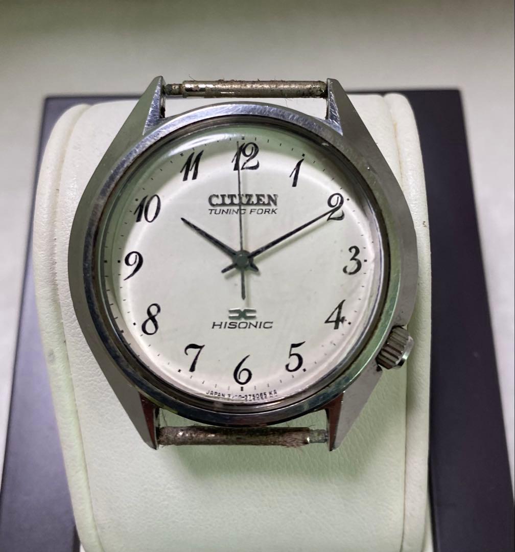 シチズン ハイソニック チューニングフォーク 音叉時計 CITIZEN 腕時計