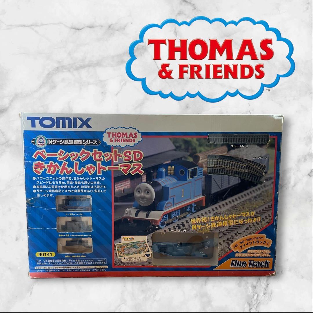 中古】TOMIX トーマス ベーシックセットSD Nゲージ鉄道模型シリーズ