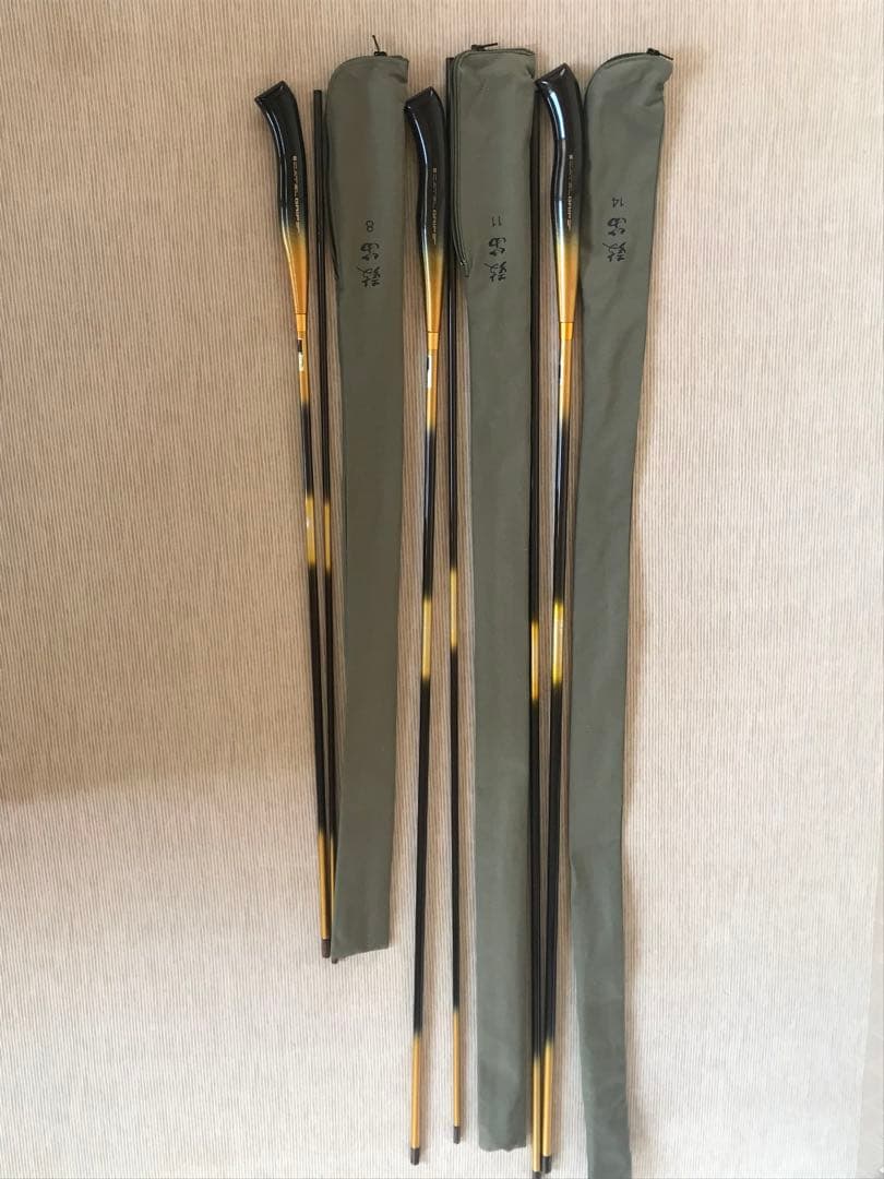 ヘラブナ竿 希少 オリンピック インストラクター鼓笛 3本