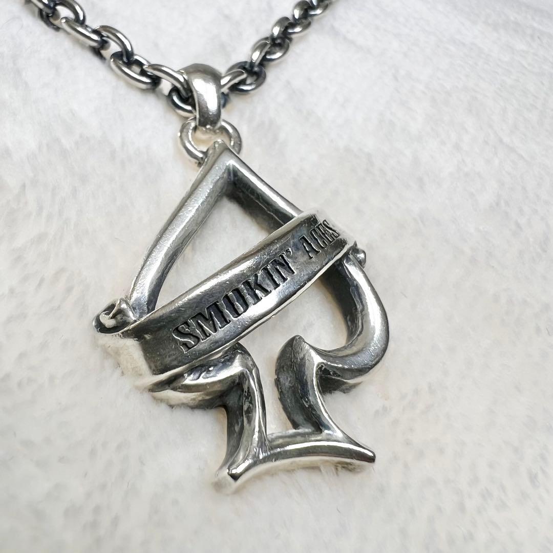 《受注生産品》 ラウドスタイルデザイン 高蝶 ネックレス シルバー925 肉厚