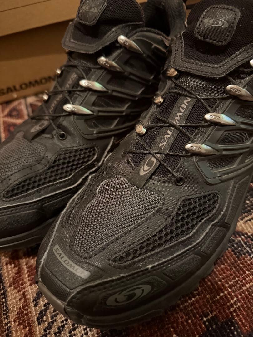 靴 SALOMON ACSPRO 27.5cm BLACK