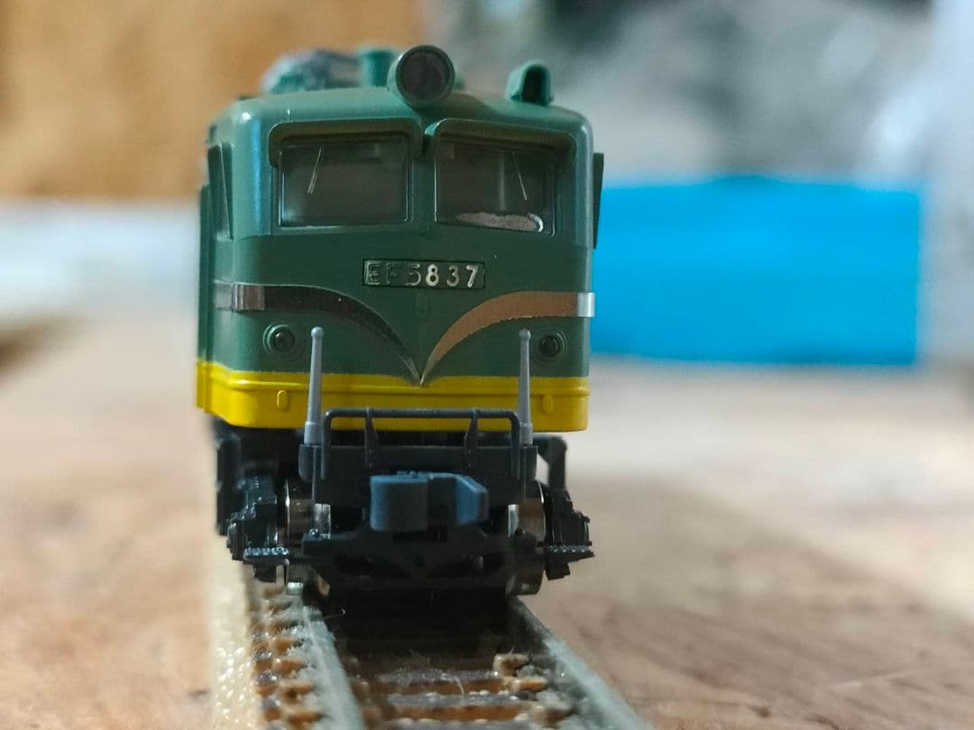 Nゲージ KATO 3048 EF58 初期形 大窓 ヒサシ付 青大将