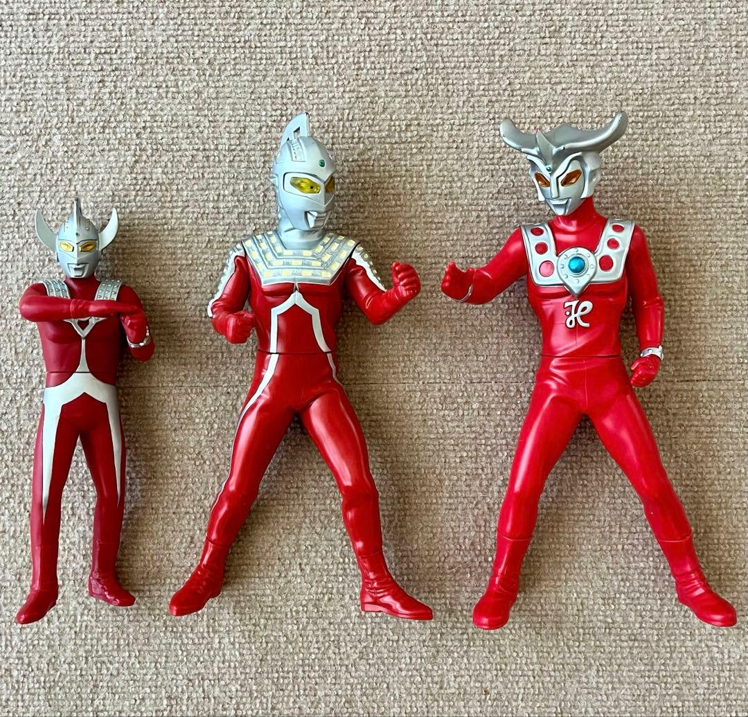 ビッグサイズ ソフビフィギュア ウルトラセブン ウルトラマンレオ
