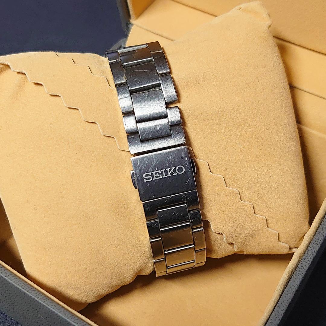 稼動☆美品】SEIKO ブライツ ☆電波・ソーラー・クロノグラフ腕時計