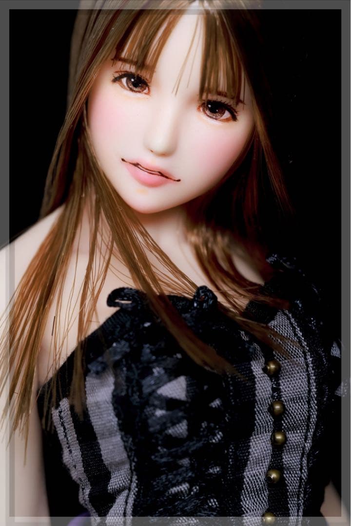 ♪♪ 1/6 ドール カスタムドールヘッド 睦実 (ともみ) ♪♪