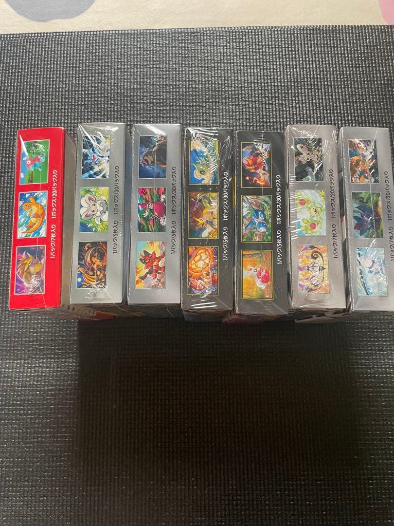 ポケモンカードBOX まとめ売り　全てシュリンク付き　7BOX