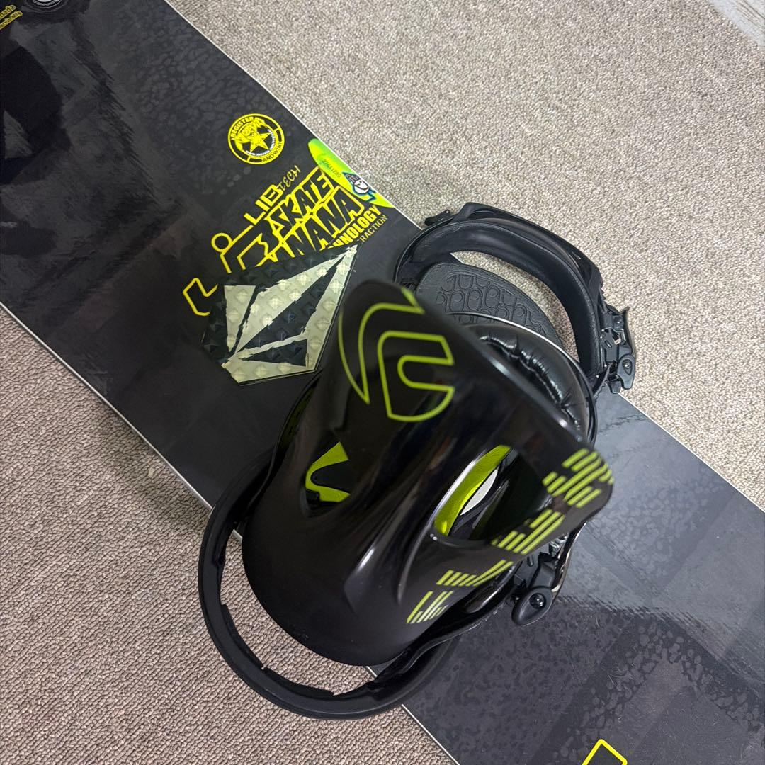 タケ様専用【美品】 スケートバナナ 145cm FLUX ビンディング4点セット