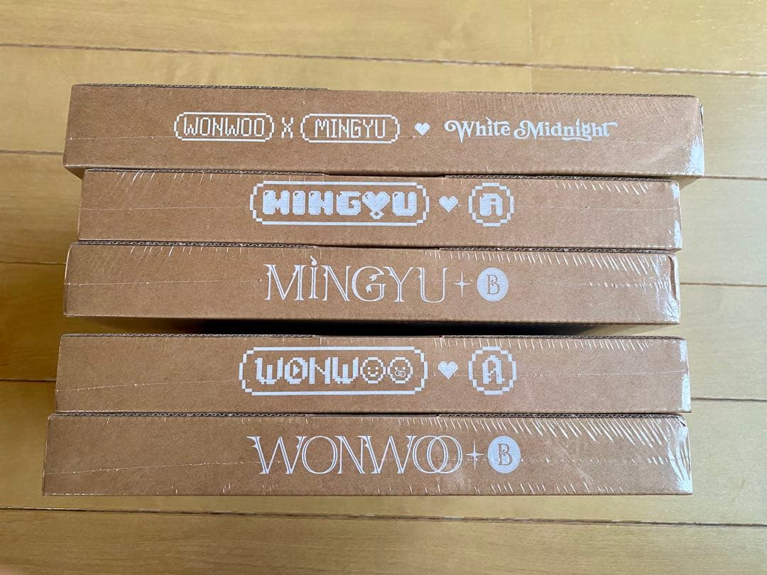 【新品未開封5種】ミーニー DICON SEVENTEEN ウォヌ ミンギュ