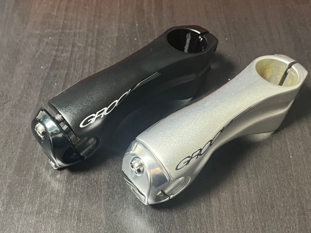 cinelli groove 100mm ステム　黒銀2本セット cinelli groove 100mm ステム 黒銀2本セット - メルカリ