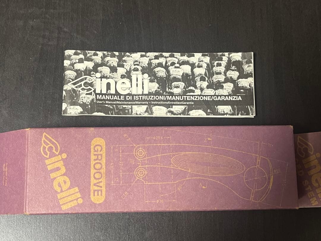 cinelli groove 100mm ステム 黒銀2本セット - メルカリ