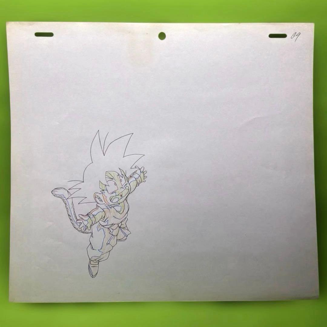 j*い様 映画ドラゴンボール セル画 ブルマと悟空 - メルカリ