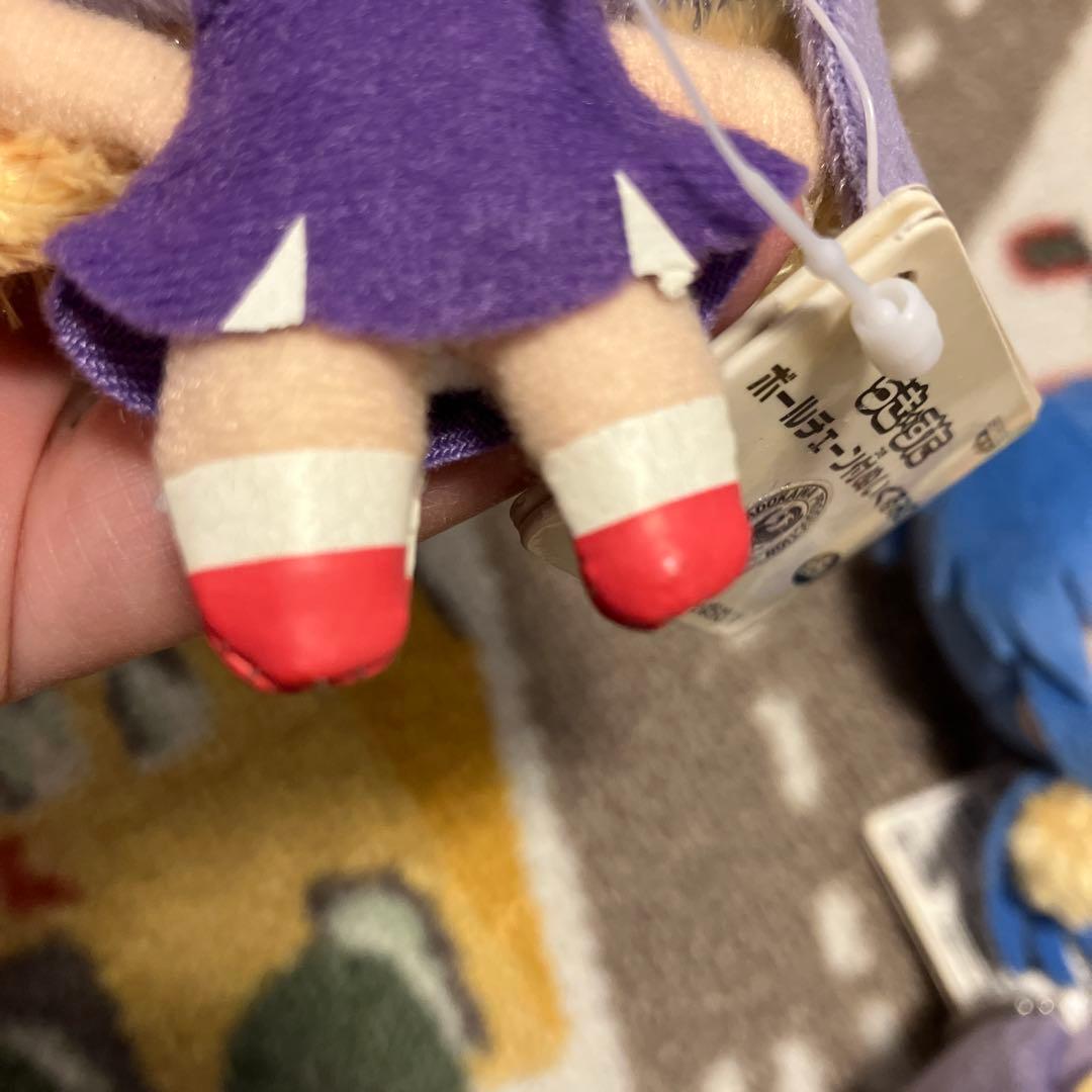 希少　らき☆すた ボールチェーン付き ぬいぐるみ　柊つかさ　柊かがみ　泉こなた