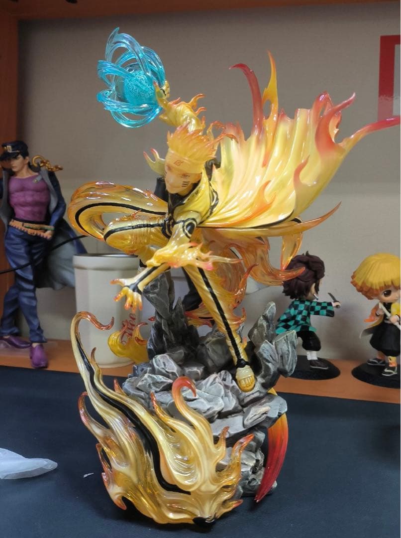 ナルト NARUTO 仙人モード ナルト フィギュア ガレージキット - メルカリ