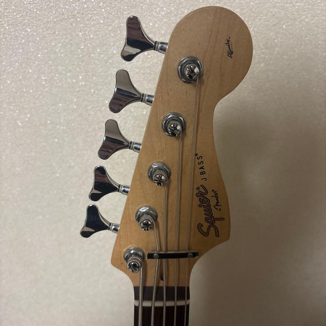 5連ペグ】【アルダー】Squier affinity Jazz Bass V