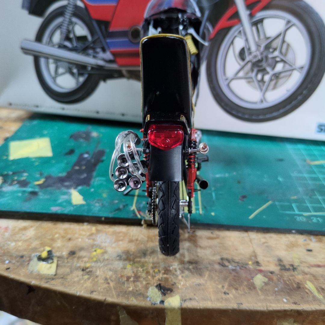 GS400E プラモデル 族車仕様 デュアルカウル仕様 - メルカリ