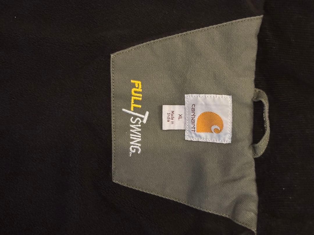 Carhartt ダックジャケット《美品》モスグリーン　デトロイト
