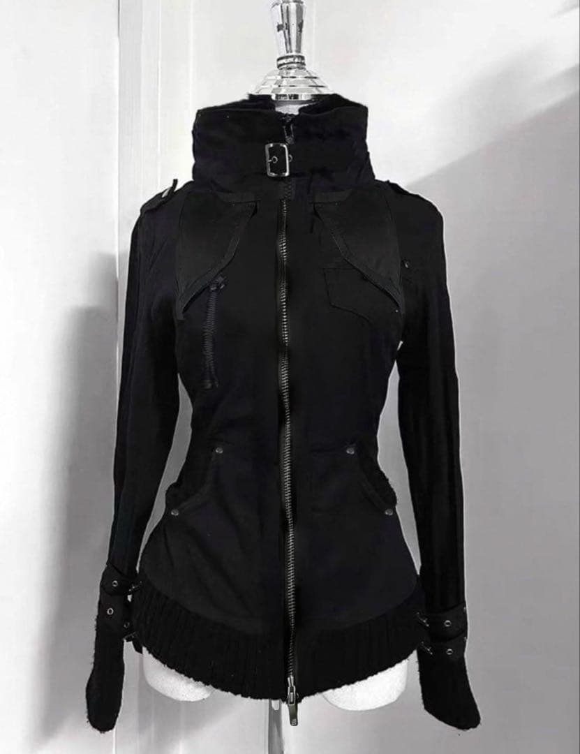 y2k archive グランジ 平成 V系 ミリタリージャケット - メルカリ