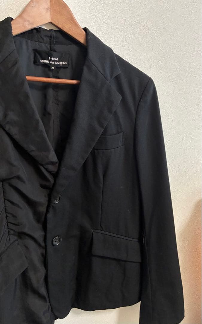 COMME des GARÇONS（tricot） ジャケット ブラック M - メルカリ